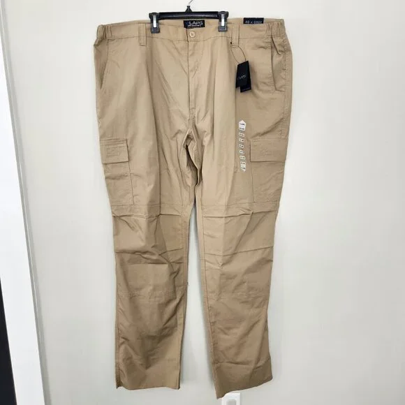 LAPG LA Police Gear NWT Core Cargo Tactical EMS Pants Rip Stop Khaki 48xUNH - Picture 1 of 9